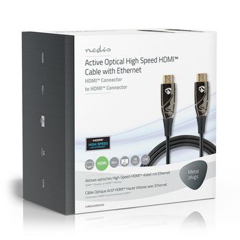 CVBG3400BK500 Actieve optische high speed hdmi™-kabel met ethernet | hdmi™ connector | hdmi™ con Verpakking foto