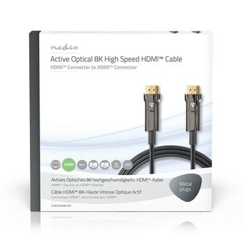 CVBG3500BK100 Actieve optische ultra high speed hdmi™-kabel met ethernet | hdmi™ connector | hdmi͐  foto