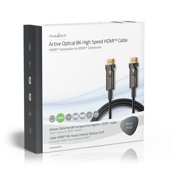 CVBG3500BK100 Actieve optische ultra high speed hdmi™-kabel met ethernet | hdmi™ connector | hdmi͐ Verpakking foto