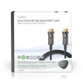 CVBG3500BK150 Actieve optische ultra high speed hdmi™-kabel met ethernet | hdmi™ connector | hdmi͐  foto