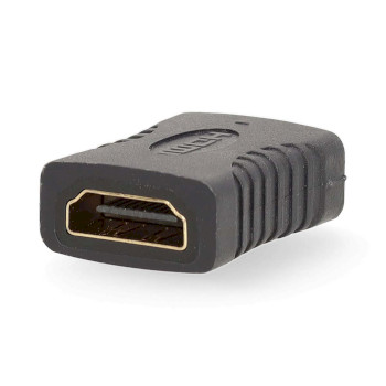 CVBW34900AT Hdmi™-adapter | hdmi™ female | hdmi™ female | verguld | recht | pvc | antraciet |  Product foto