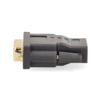 CVBW34912AT Hdmi™-adapter | hdmi™ female | dvi-d 24+1-pins male | verguld | recht | pvc | antraciet  Product foto