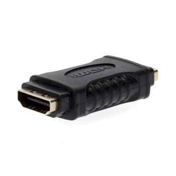 CVGB34900BK Hdmi™-adapter | hdmi™ output | hdmi™ output | verguld | recht | abs | zwart | 1 st Product foto