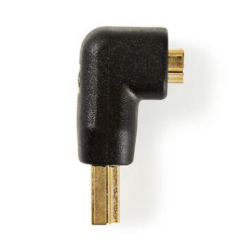 CVGB34901BK Hdmi™-adapter | hdmi™ connector | hdmi™ output | verguld | 90° gehoekt | abs  Product foto