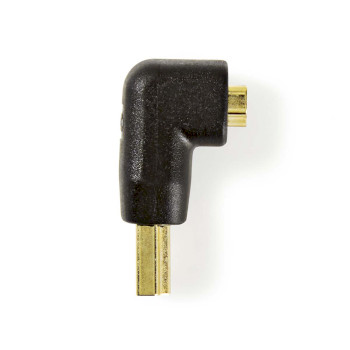 CVGB34901BK Hdmi™-adapter | hdmi™ connector | hdmi™ output | verguld | 90° gehoekt | abs  Product foto