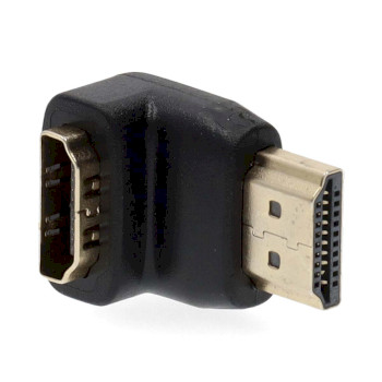 CVGB34901BK Hdmi™-adapter | hdmi™ connector | hdmi™ output | verguld | 90° gehoekt | abs 