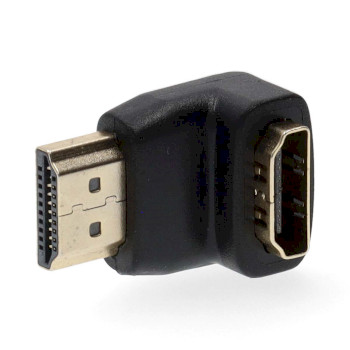 CVGB34901BK Hdmi™-adapter | hdmi™ connector | hdmi™ output | verguld | 90° gehoekt | abs  Product foto