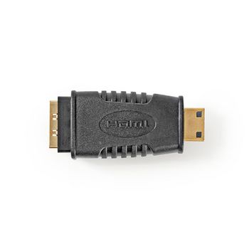 CVGB34906BK Hdmi™-adapter | hdmi™ mini-connector | hdmi™ output | verguld | recht | abs | zwar Product foto