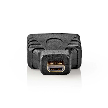 CVGB34907BK Hdmi™-adapter | hdmi™ micro-connector | hdmi™ output | verguld | recht | abs | zwa Product foto