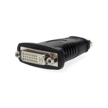 CVGB34911BK Hdmi™-adapter | hdmi™ input | dvi-d 24+1-pins female | vernikkeld | recht | abs | zwart 