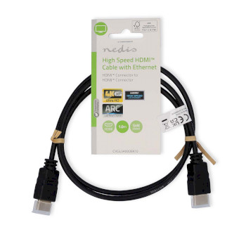 CVGL34000BK10 High speed ​​hdmi™-kabel met ethernet | hdmi™ connector | hdmi™ connec  foto