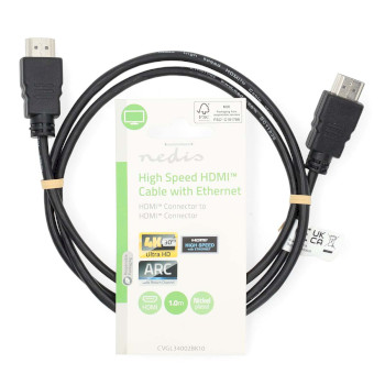 CVGL34002BK10 High speed ​​hdmi™-kabel met ethernet | hdmi™ connector | hdmi™ connec  foto