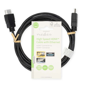 CVGL34002BK20 High speed ​​hdmi™-kabel met ethernet | hdmi™ connector | hdmi™ connec  foto