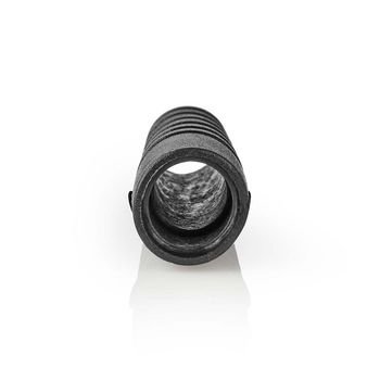CVGP01961BK Bnc-kabelbeschermer | recht | female / male | beschermingshoes | polyvinylchloride (pvc) | zwart | 1 Product foto