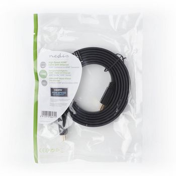 CVGP34100BK20 High speed ​​hdmi™-kabel met ethernet | hdmi™ connector | hdmi™ connec Verpakking foto