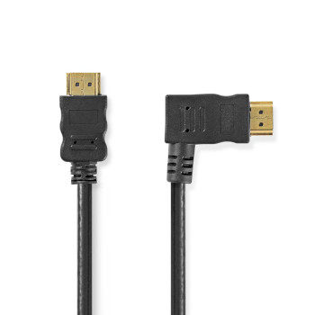CVGP34260BK15 High speed ​​hdmi™-kabel met ethernet | rechts gehoekte hdmi™ connector | hd