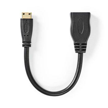 CVGP34590BK02 High speed ​​hdmi™-kabel met ethernet | hdmi™ mini-connector | hdmi™ o