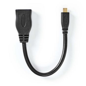 CVGP34790BK02 High speed ​​hdmi™-kabel met ethernet | hdmi™ micro-connector | hdmi™  Product foto
