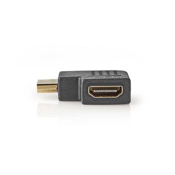 CVGP34903BK Hdmi™-adapter | hdmi™ connector | hdmi™ female | verguld | links gehoekt | abs | z Product foto