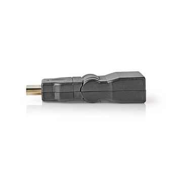 CVGP34905BK Hdmi™-adapter | hdmi™ connector | hdmi™ female | verguld | zwenken | abs | zwart | Product foto