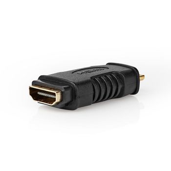 CVGP34906BK Hdmi™-adapter | hdmi™ mini-connector | hdmi™ output | verguld | recht | abs | zwar Product foto