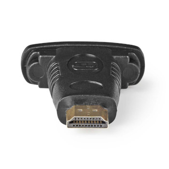 CVGP34910BK Hdmi™-adapter | hdmi™ connector | dvi-d 24+1-pins female | verguld | recht | abs | zwart Product foto