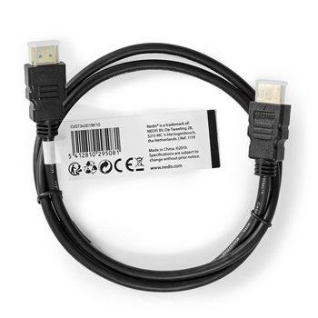 CVGT34001BK10 High speed ​​hdmi™-kabel met ethernet | hdmi™ connector | hdmi™ connec Verpakking foto
