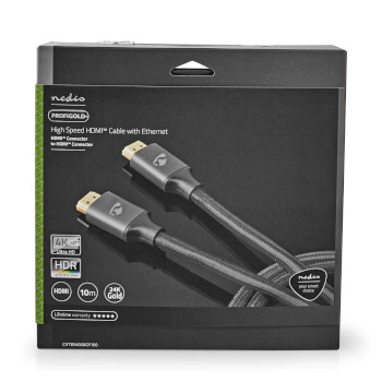 CVTB34000GY100 High speed ​​hdmi™-kabel met ethernet | hdmi™ connector | hdmi™ connec  foto