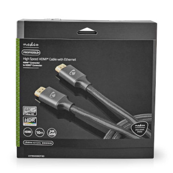 CVTB34000GY100 High speed ​​hdmi™-kabel met ethernet | hdmi™ connector | hdmi™ connec  foto
