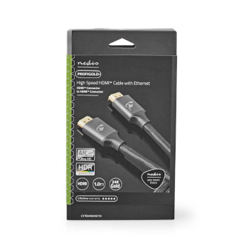 CVTB34000GY10 High speed ​​hdmi™-kabel met ethernet | hdmi™ connector | hdmi™ connec  foto