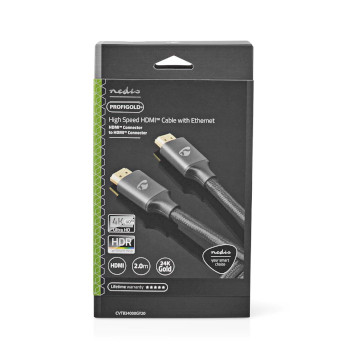 CVTB34000GY20 High speed ​​hdmi™-kabel met ethernet | hdmi™ connector | hdmi™ connec  foto