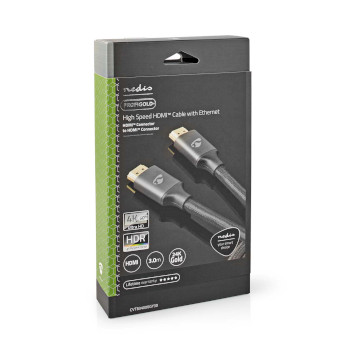 CVTB34000GY30 High speed ​​hdmi™-kabel met ethernet | hdmi™ connector | hdmi™ connec Verpakking foto