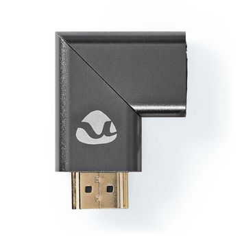 CVTB34904GY Hdmi™-adapter | hdmi™ connector / hdmi™ male | hdmi™ output | verguld | rech Product foto