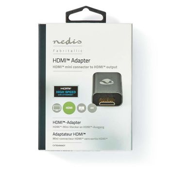 CVTB34906GY Hdmi™-adapter | hdmi™ male / hdmi™ mini-connector | hdmi™ output | verguld |  foto