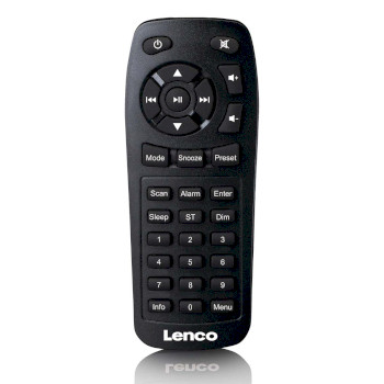DAR-030BK Stereo dab+ fm-radio met bluetooth® zwart Product foto