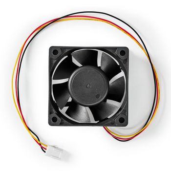 DCFAN6025BK Dc ventilator | dc | grootte ventilator: 60 mm | 3-pin | 32.3 dba | zwart Inhoud verpakking foto