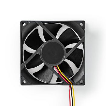 DCFAN8025BK Dc ventilator | dc | grootte ventilator: 80 mm | 3-pin | 35.6 dba | zwart Product foto
