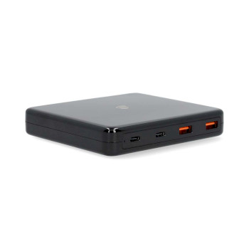 DCGPD65W100BK Bureaulader | 65 w | gan | 1.5 / 2.0 / 2.5 / 3.0 / 3.25 a | outputs: 4 | usb-a / usb-c™ | euro Product foto