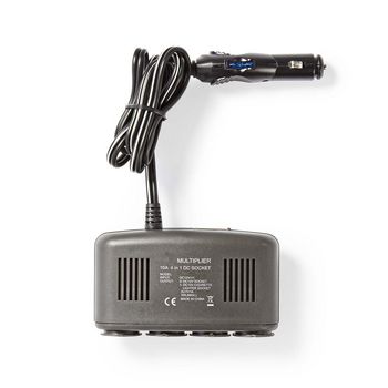 DCPA003 Universal dc power adapters | auto-adapter | 120 w | ingangsvoltage: 12 v dc | 12 v dc | maximale ui Inhoud verpakking foto