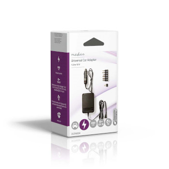 DCPA004 Universal dc power adapter | auto-adapter | 24 w | ingangsvoltage: 12 v dc / 24 v dc | 1.5 / 3 / 4.5 Verpakking foto