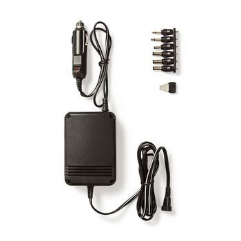 DCPA004 Universal dc power adapter | auto-adapter | 24 w | ingangsvoltage: 12 v dc / 24 v dc | 1.5 / 3 / 4.5 Inhoud verpakking foto
