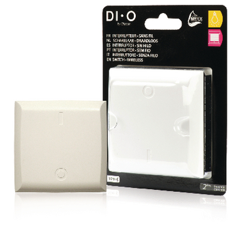 DIO-DOMO21 Smart home muurschakelaar 433 mhz Verpakking foto