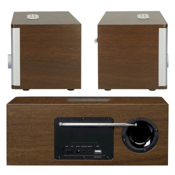 DIR-170WA Slimme internetradio, met dab+ / fm en bluetooth® wood Product foto