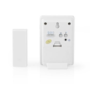 DOORB212WT Draadloze deurbelset | batterij gevoed | 3 v dc | 1x cr2032 | volume: 80 db | signaalbereik: 300 m | Product foto