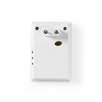 DOORB223CWT Draadloze deurbelset | netvoeding | 220 - 240 v ac 50 hz | 1x cr2032 | volume: 80 db | signaalbereik Product foto