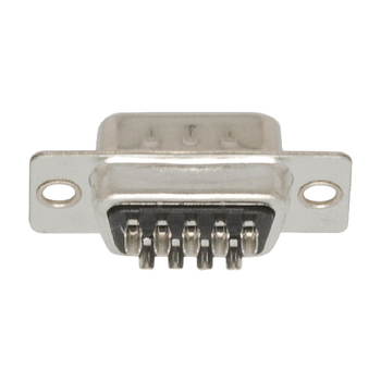 DSC-009 Computer plug d-sub 9-pins male zilver Product foto