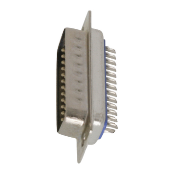 DSC-025 Computer plug d-sub 25-pins male zilver Product foto