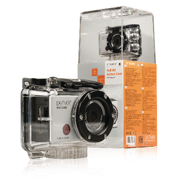DV-AC-5000W Full hd action camera 1080p wi-fi zilver Verpakking foto