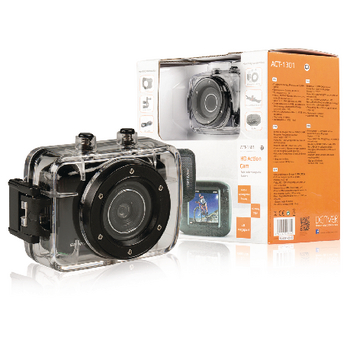 DV-ACT-1301 Hd action cam waterdichte behuizing zwart Verpakking foto