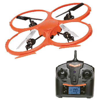 DV-DCH-330 R/c-drone gyro inside / video 2.4 ghz control oranje/zwart In gebruik foto